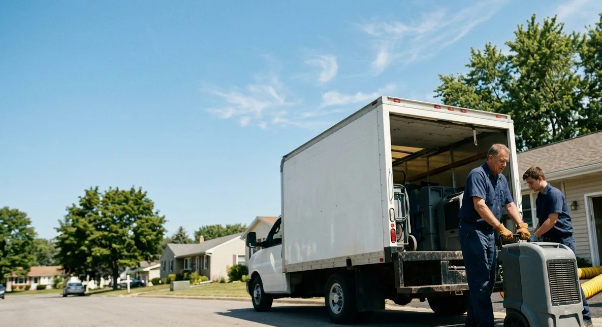 Water Damage Cleanup in Greenfield, IL near me